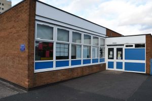 Chivenor Primary School with new windows and doors